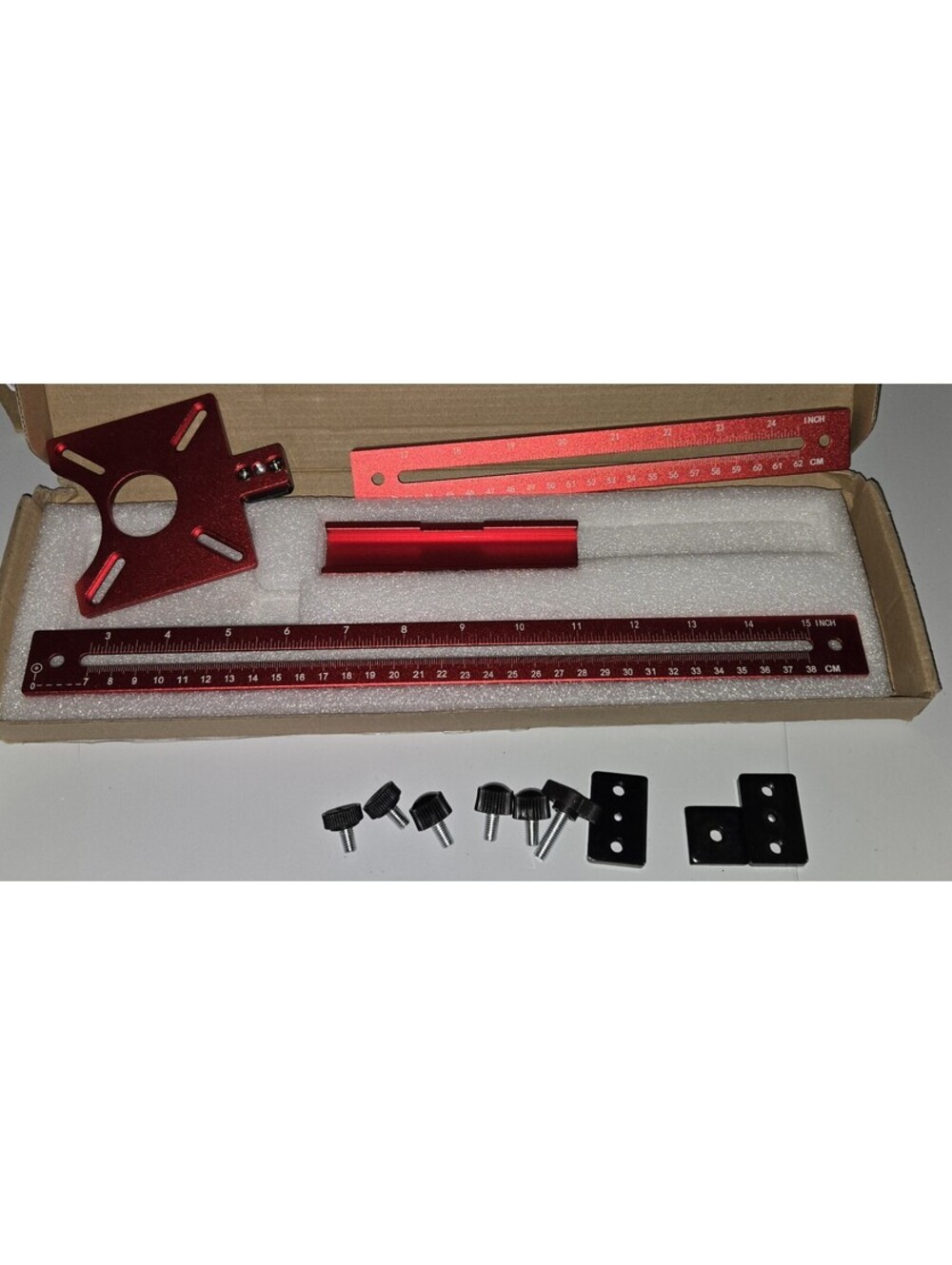 Extended 4-in-1 Router Milling Jig 7cm-62cm Circle Cutting Groove Aluminum Tool
